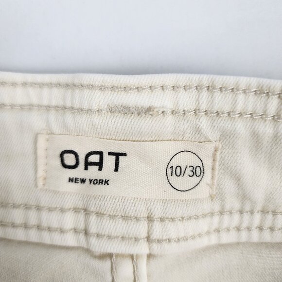 Oat New York Cream Wide Leg Jeans - Picture 4 of 9